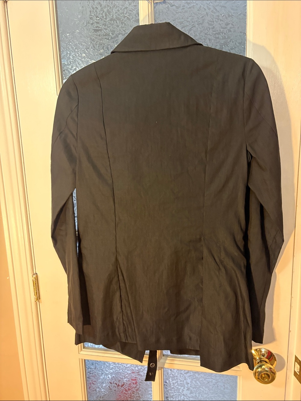 Sarah Pacini jacket and self tie belt EUC SZ 0 - Picture 6 of 15